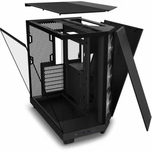 Корпус NZXT H6 Flow RGB Black (CC-H61FB-R1) без БП UA