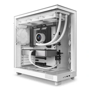 Корпус NZXT H6 Flow White (CC-H61FW-01) без БП UA