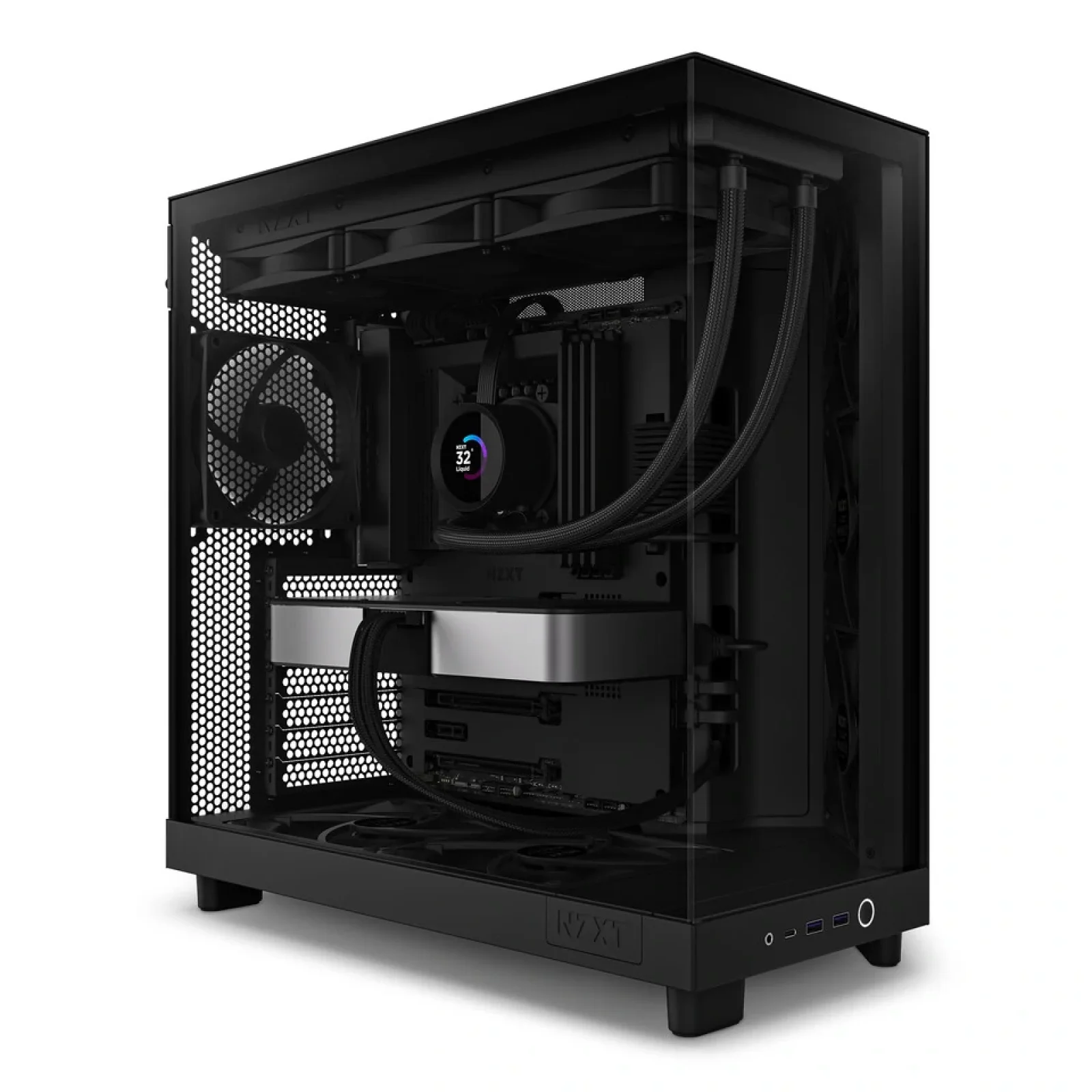 Корпус NZXT H6 Flow Black (CC-H61FB-01) без БП UA