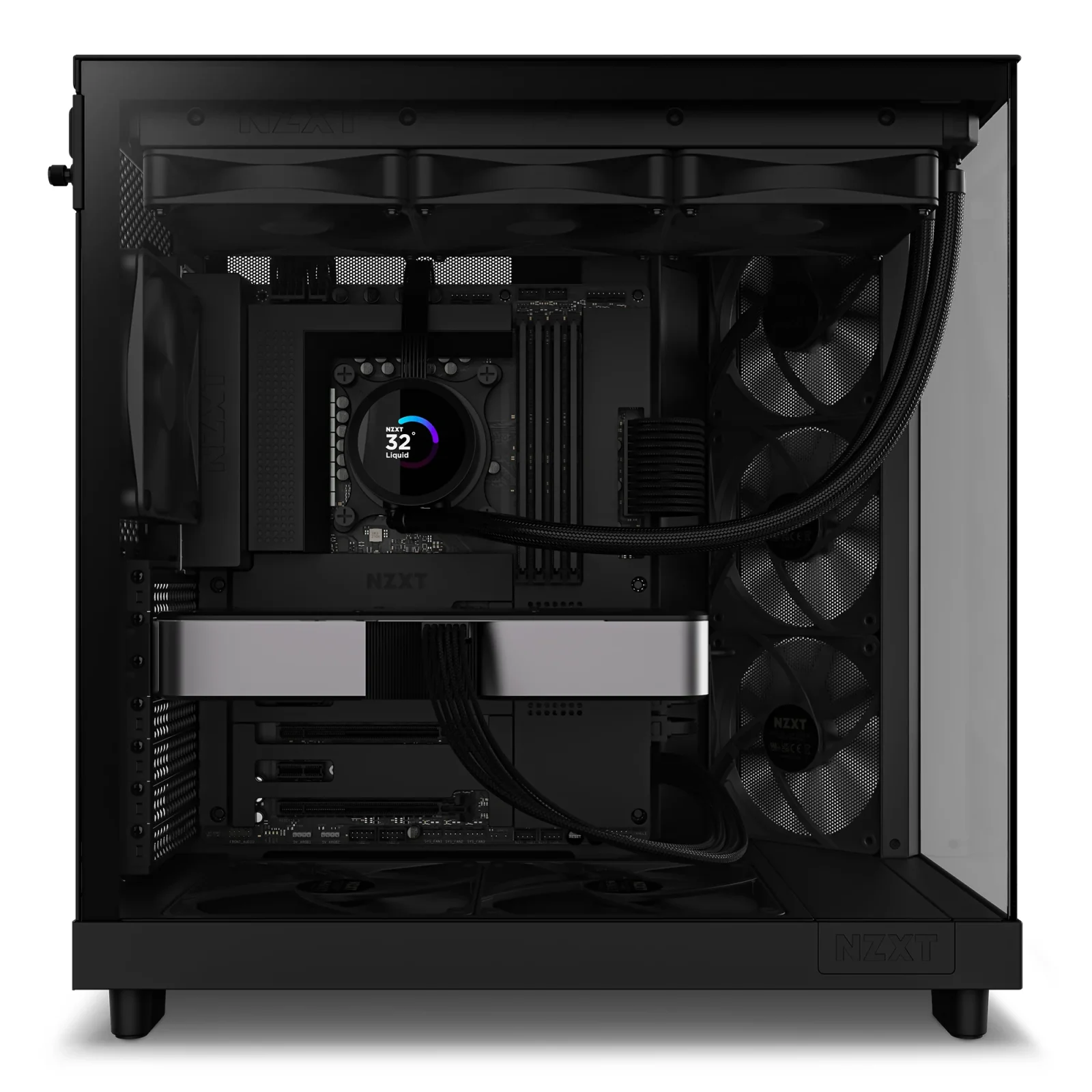 Корпус NZXT H6 Flow Black (CC-H61FB-01) без БП UA