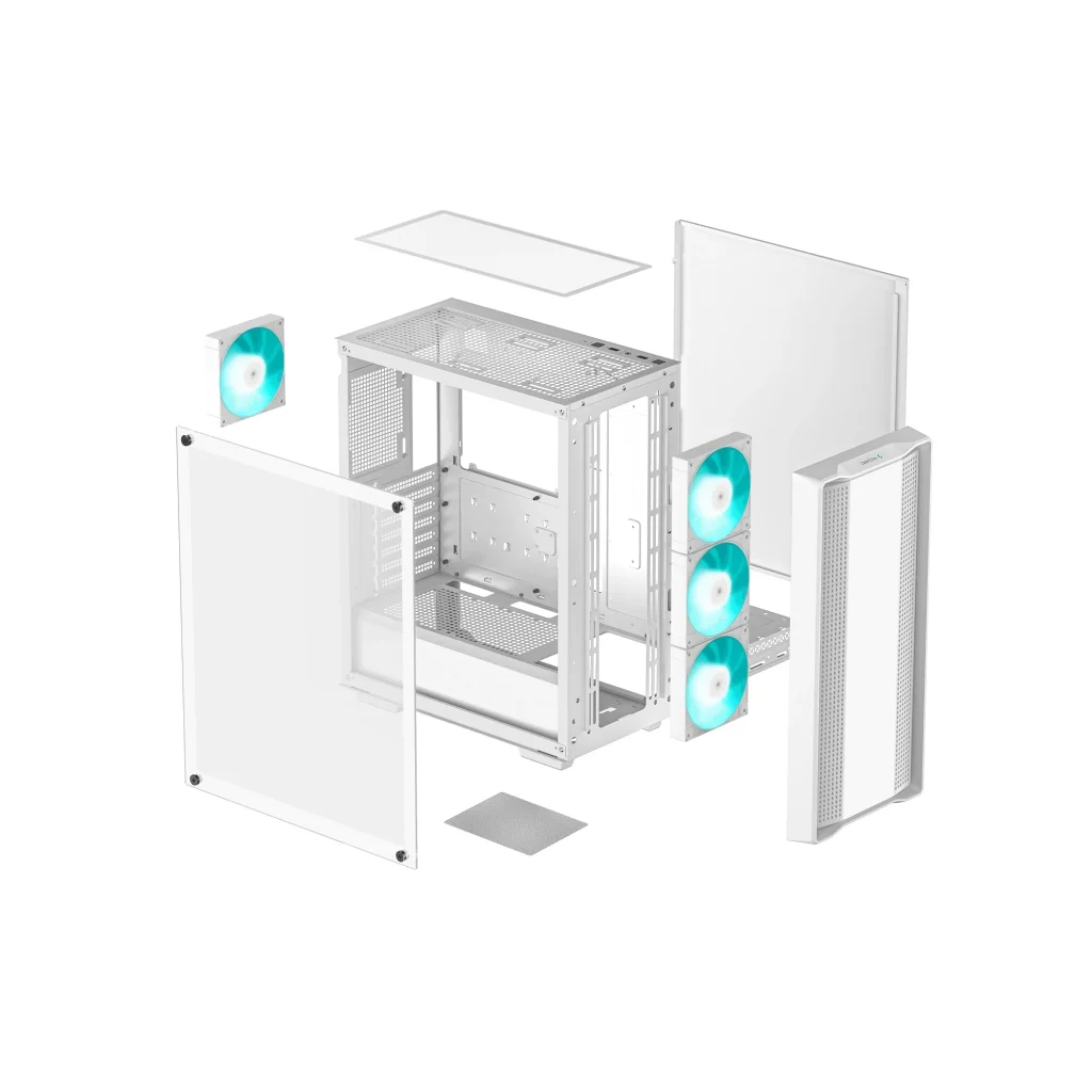Корпус DeepCool CC560 V2 White (R-CC560-WHGAA4-G-2) без БЖ UA