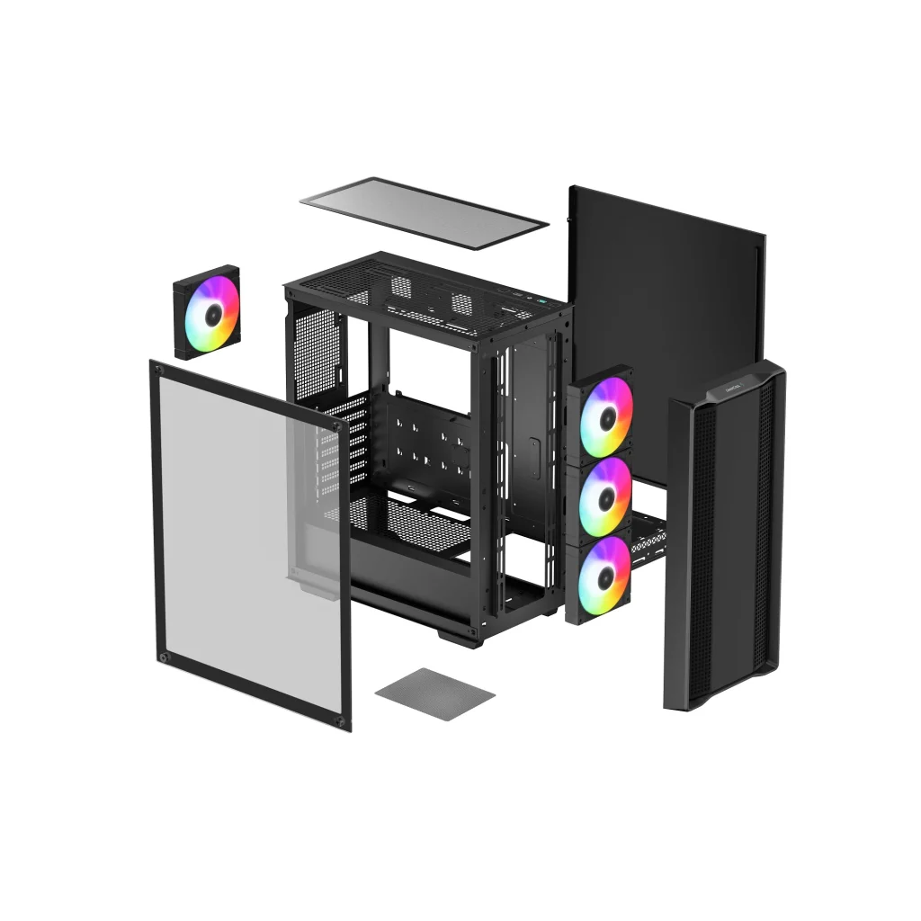 Корпус DeepCool CC560 ARGB V2 (R-CC560-BKTAA4-G-2) без БЖ UA