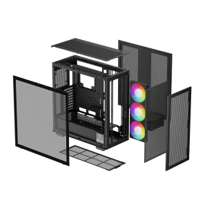 Корпус DeepCool Morpheus Black (R-MORPHEUS-BKAPA1-G-1) без БЖ UA