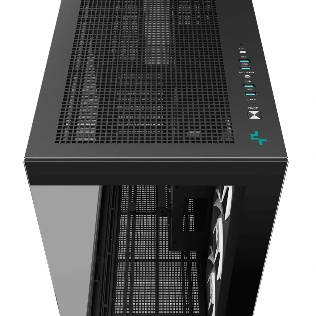 Корпус DeepCool CH780 Black (R-CH780-BKADE41-G-1) без БЖ UA