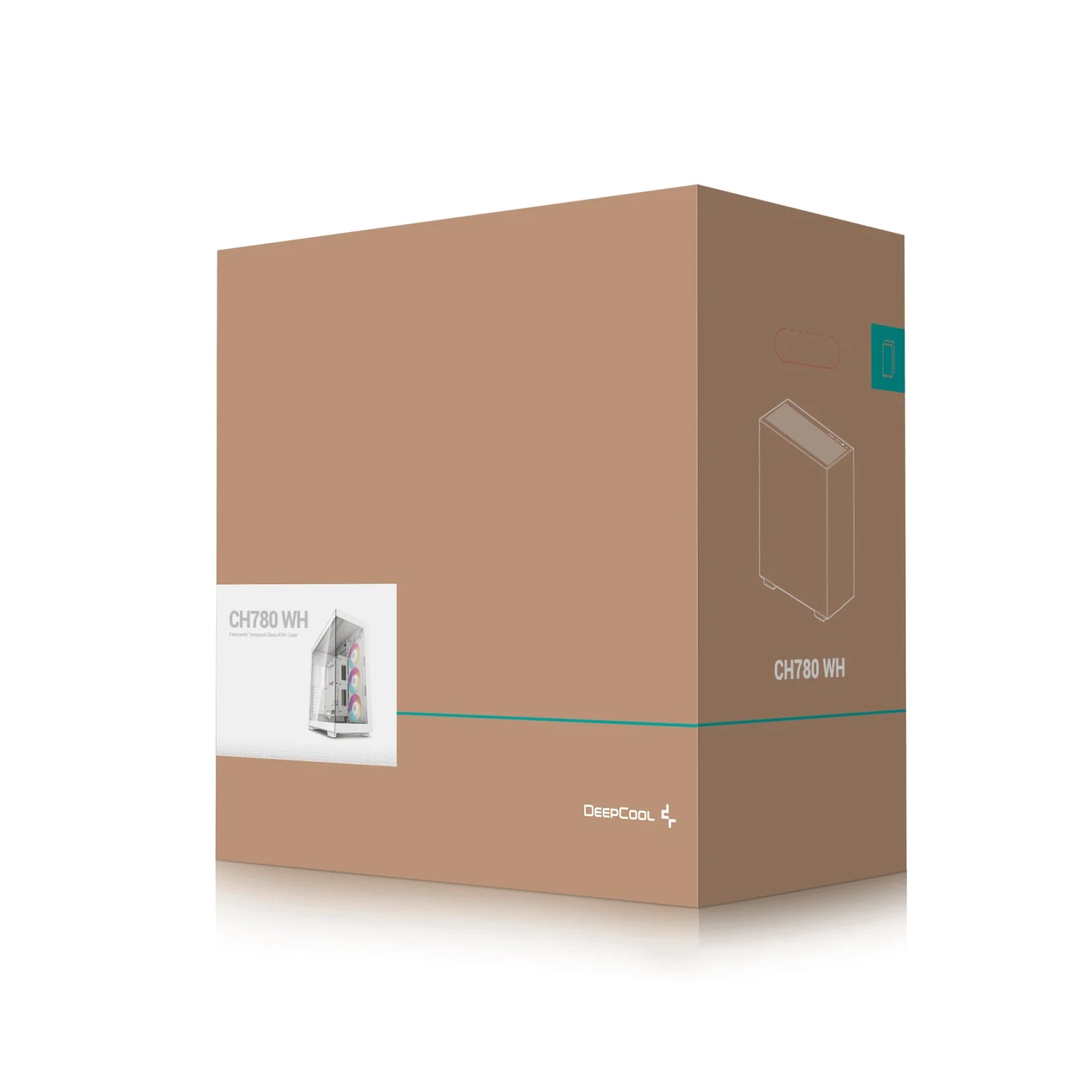 Корпус DeepCool CH780 White (R-CH780-WHADE41-G-1) без БП UA