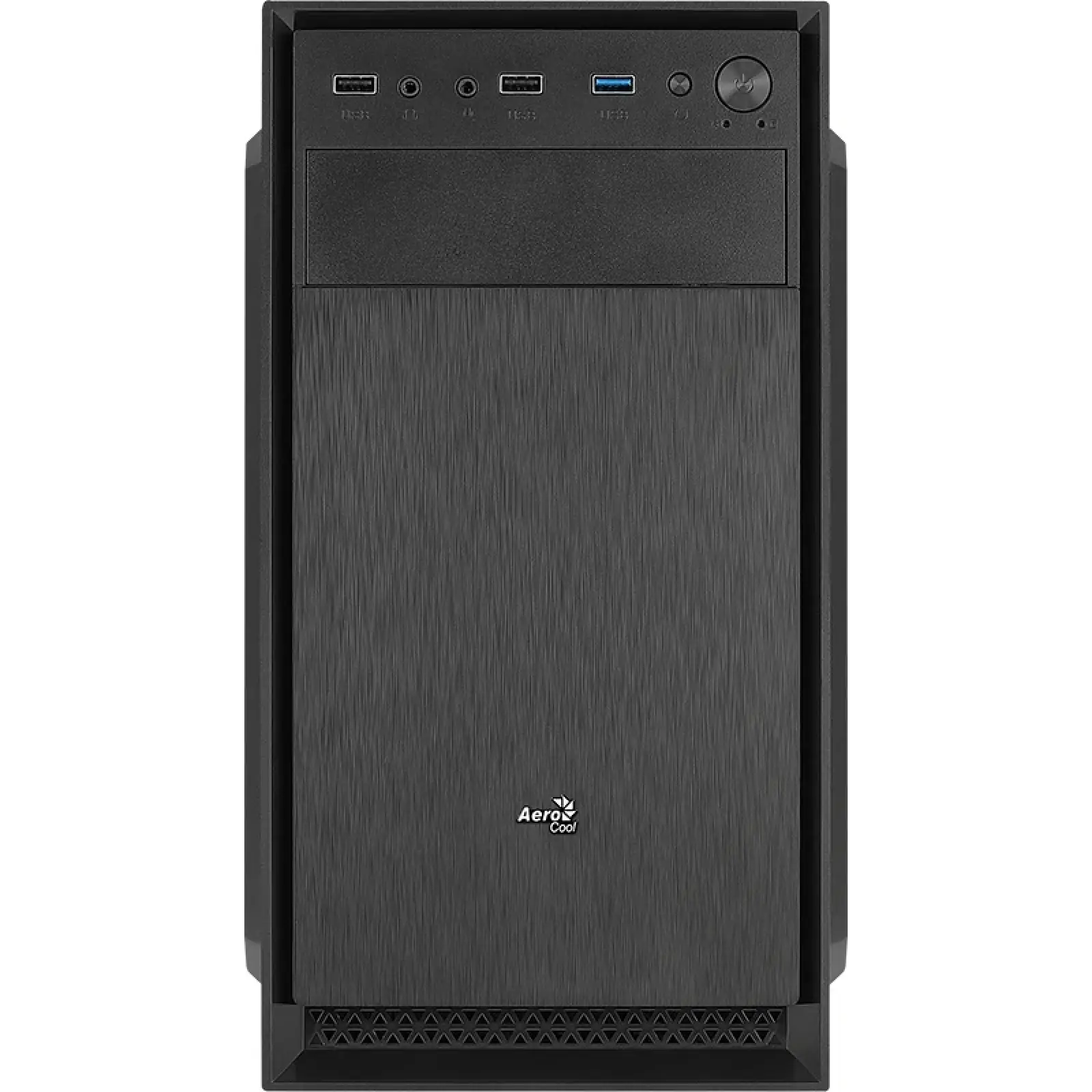 Корпус AeroCool CS-104-S-BK-v1 (ACCX-PC12003.11) Black + БП VX Plus 450 450W UA