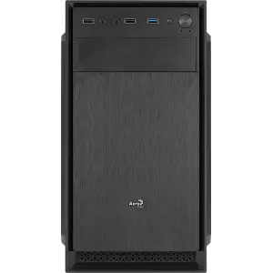 Корпус AeroCool CS-104-S-BK-v1 (ACCX-PC12003.11) Black + БП VX Plus 450 450W UA