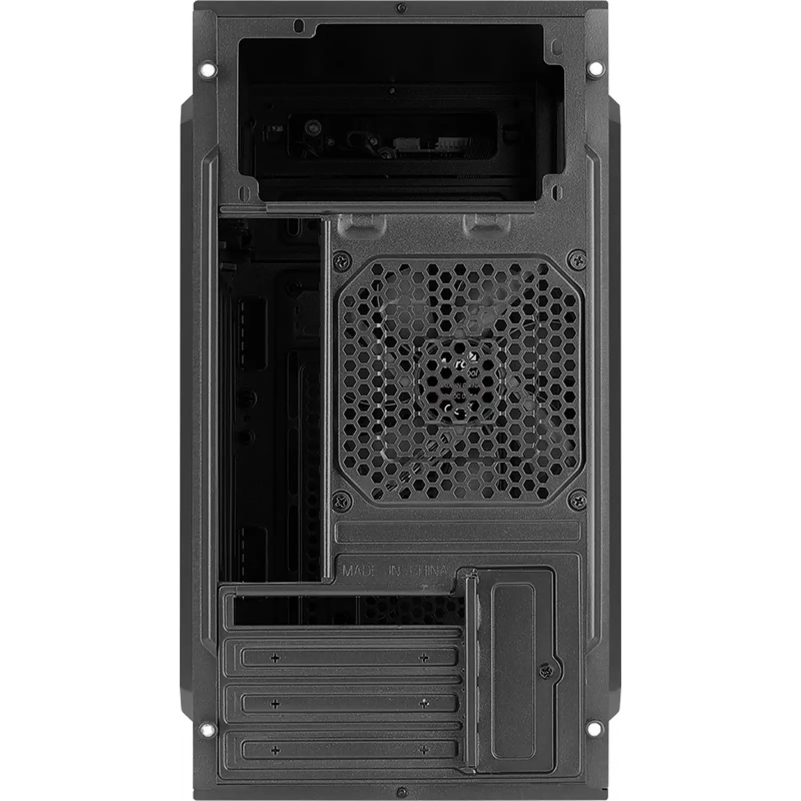 Корпус AeroCool CS-104-S-BK-v1 (ACCX-PC12003.11) Black + БП VX Plus 450 450W UA