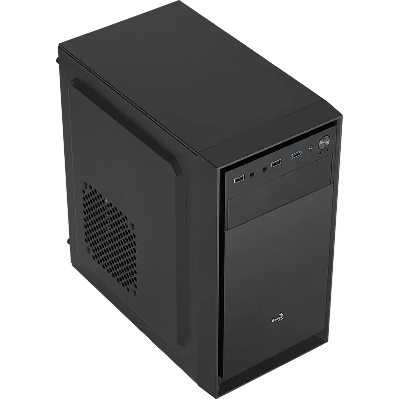Корпус AeroCool CS-104-S-BK-v1 (ACCX-PC12003.11) Black + БП VX Plus 450 450W UA