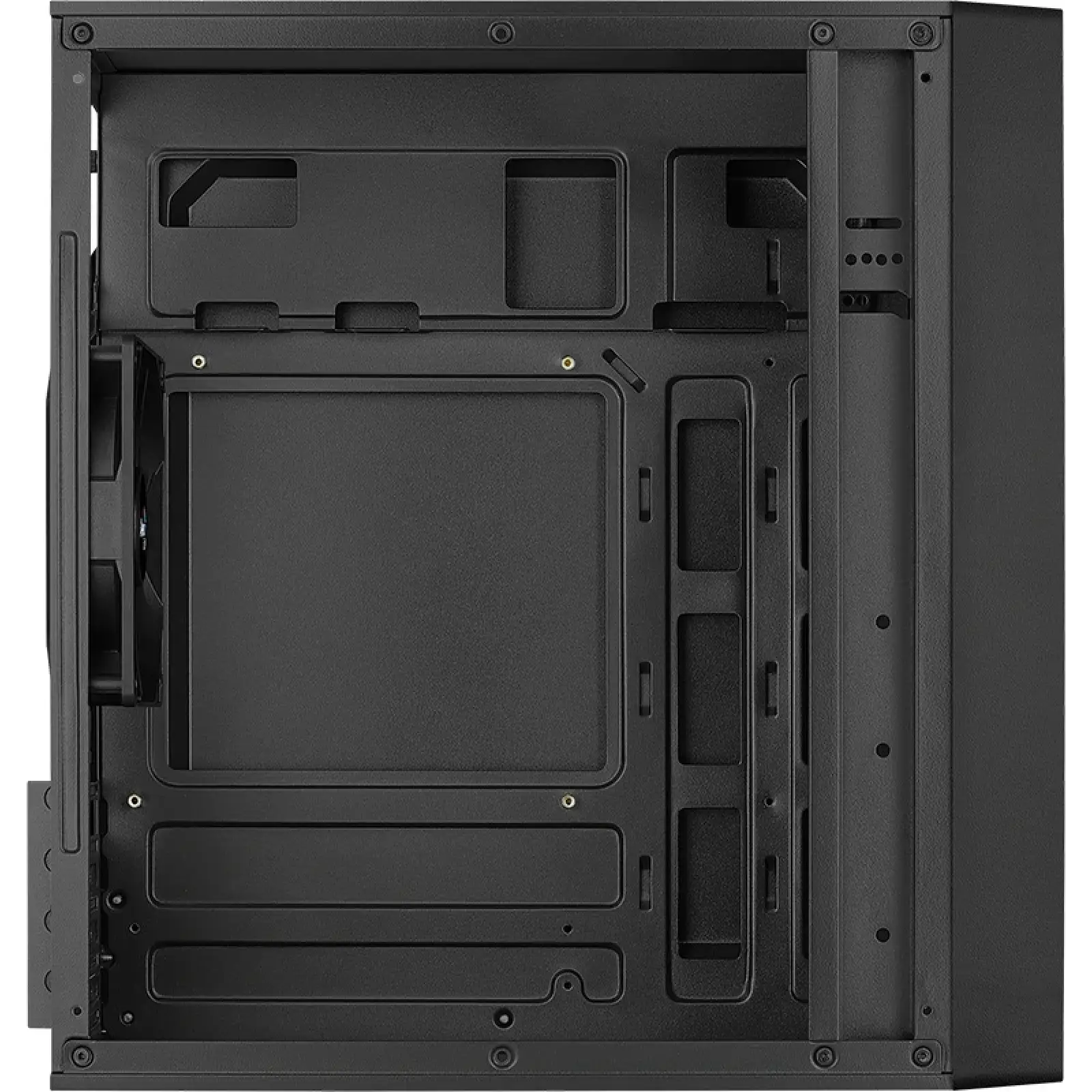 Корпус AeroCool CS-104-S-BK-v1 (ACCX-PC12003.11) Black + БП VX Plus 450 450W UA