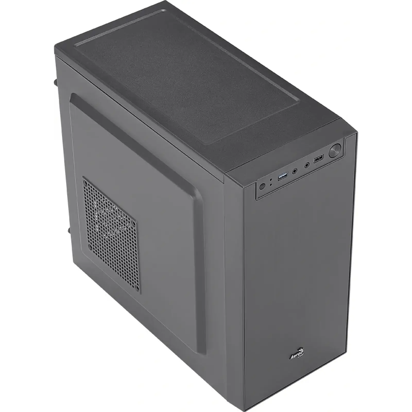 Корпус AeroCool CS-108-S-BK-v1 (ACCX-PC16001.11) Black + БП VX Plus 450 450W UA