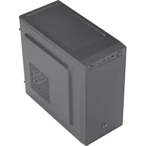 Корпус AeroCool CS-108-S-BK-v1 (ACCX-PC16001.11) Black + БП VX Plus 450 450W UA