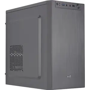 Корпус AeroCool CS-108-S-BK-v1 (ACCX-PC16001.11) Black + БП VX Plus 450 450W UA