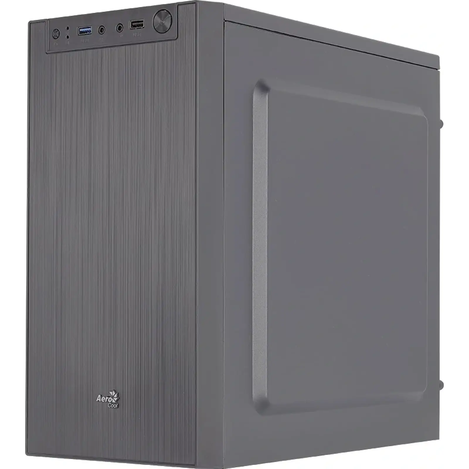 Корпус AeroCool CS-108-S-BK-v1 (ACCX-PC16001.11) Black + БП VX Plus 450 450W UA