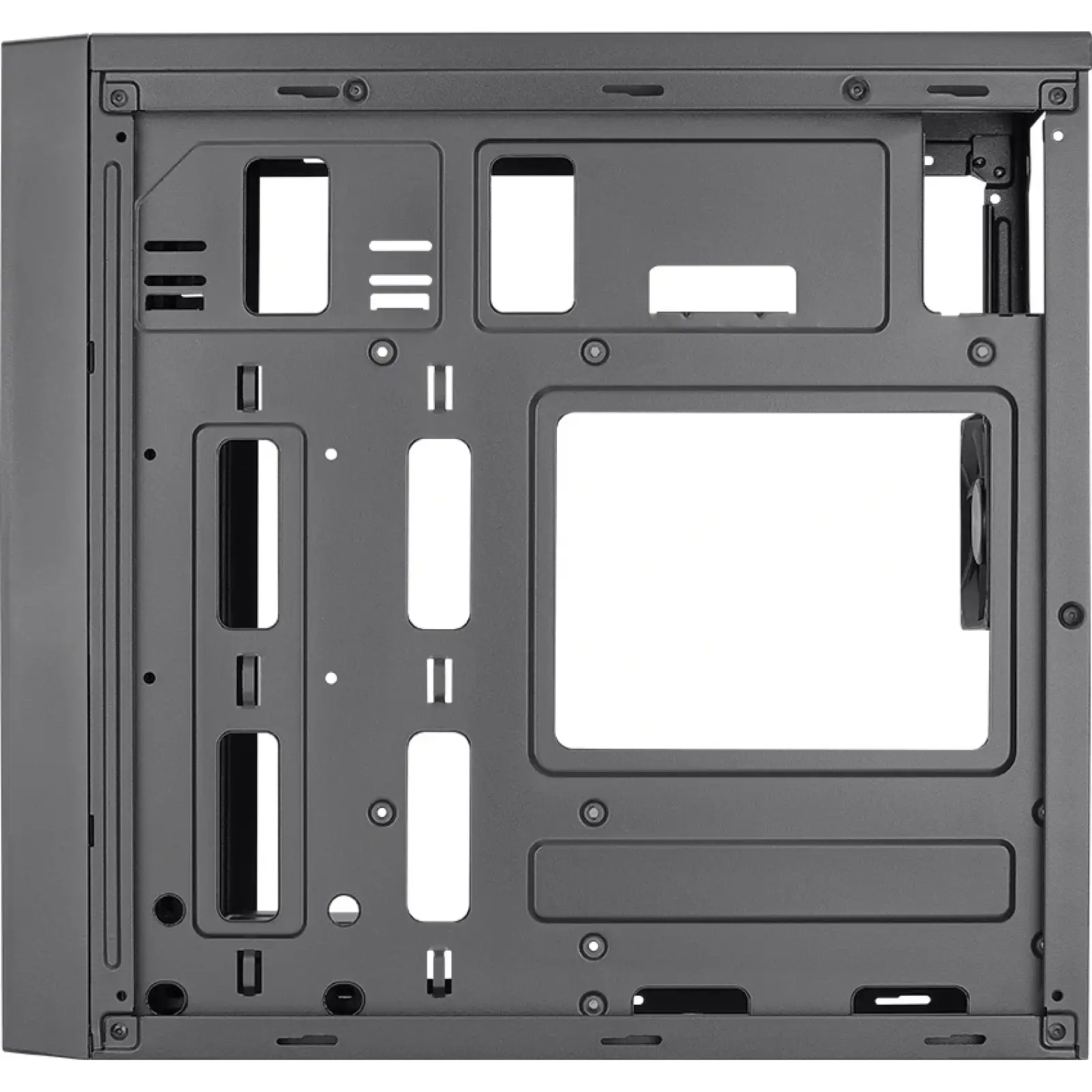 Корпус AeroCool CS-108-S-BK-v1 (ACCX-PC16001.11) Black + БП VX Plus 450 450W UA