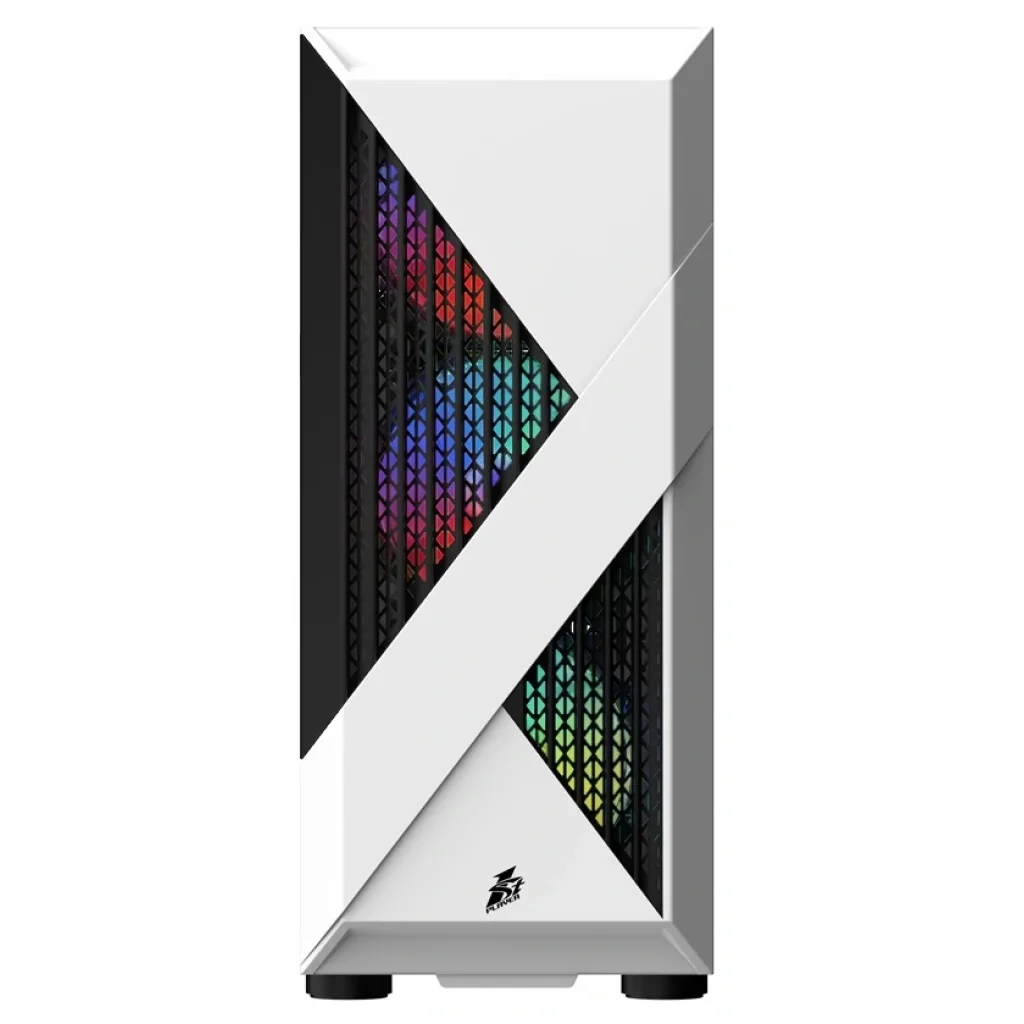 Корпус 1stPlayer F3-A-WH-4F1 White без БЖ UA