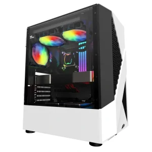 Корпус 1stPlayer F3-A-WH-4F1 White без БЖ UA