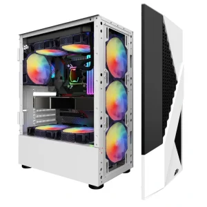 Корпус 1stPlayer F3-A-WH-4F1 White без БЖ UA