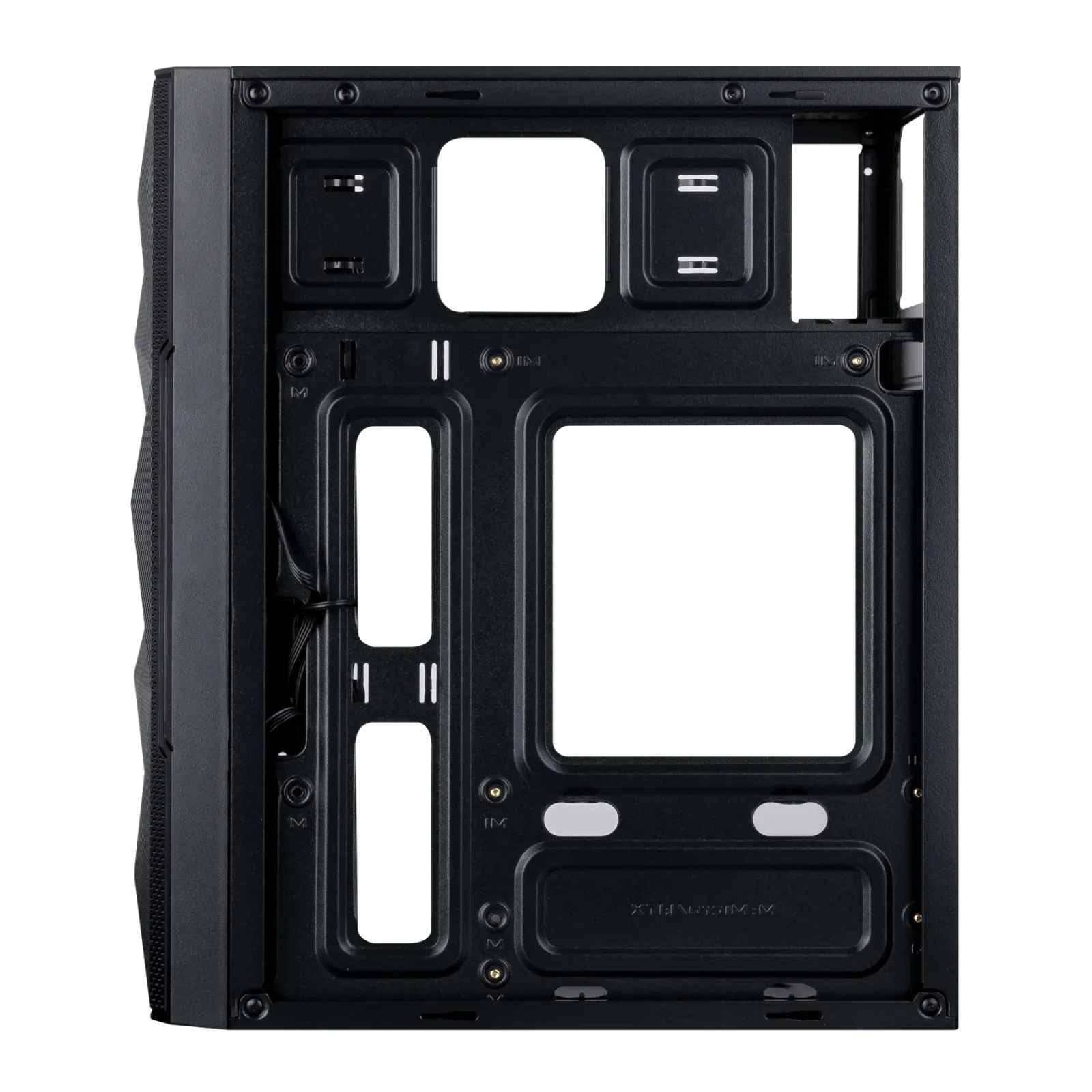 Корпус Prologix E113 Tempered Glass&Mesh Black, E113 Black UA