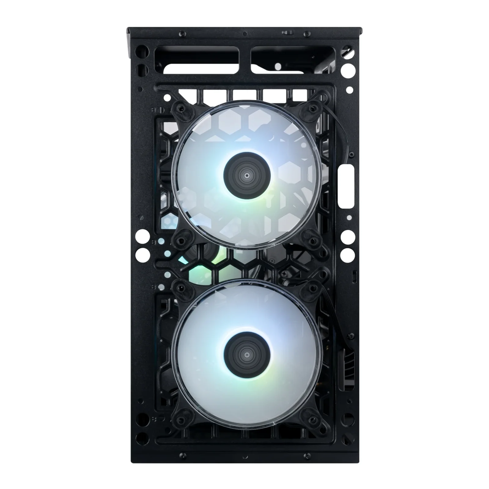 Корпус Prologix E113 Tempered Glass&Mesh Black, E113 Black UA