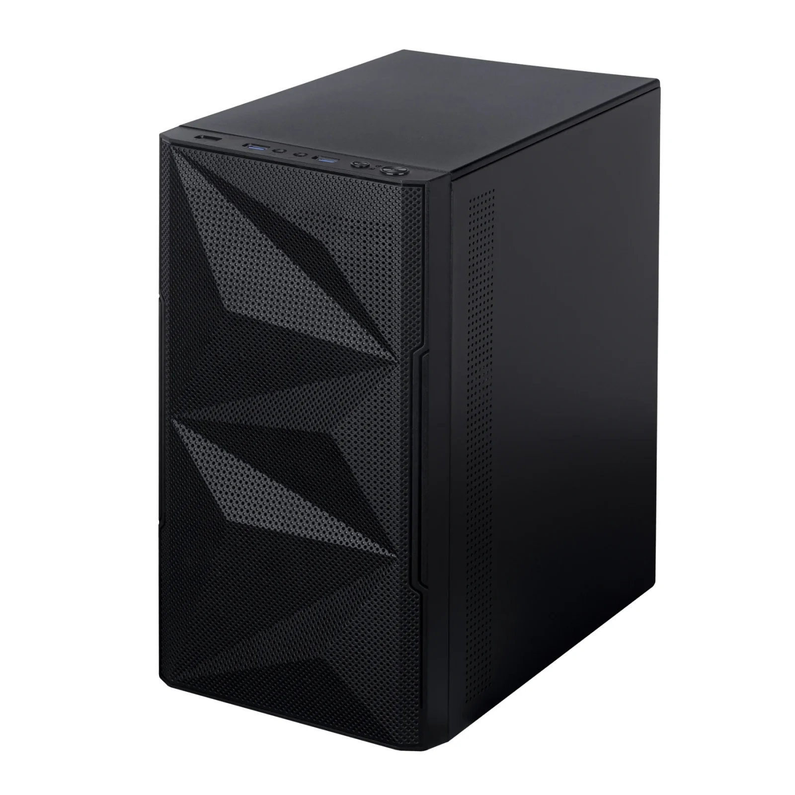 Корпус Prologix E113 Tempered Glass&Mesh Black, E113 Black UA