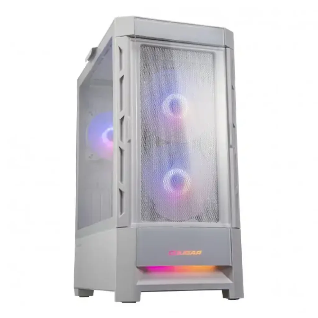 Корпус Cougar Duoface RGB White без БЖ, Duoface RGB (White) UA
