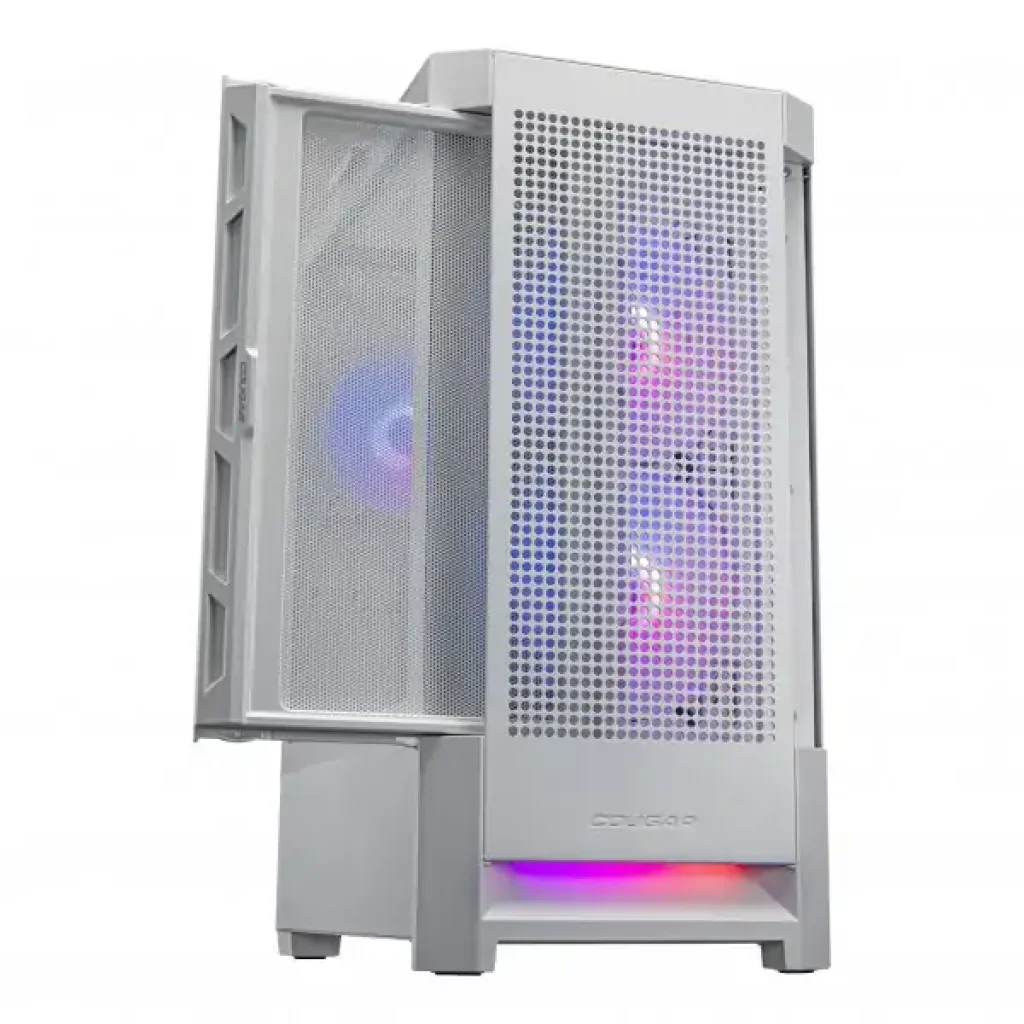 Корпус Cougar Duoface RGB White без БЖ, Duoface RGB (White) UA