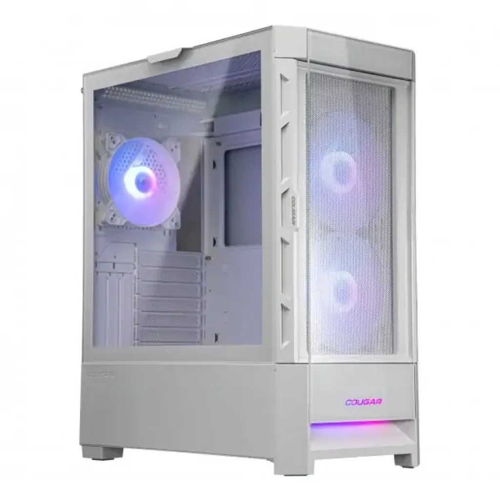 Корпус Cougar Duoface RGB White без БЖ, Duoface RGB (White) UA
