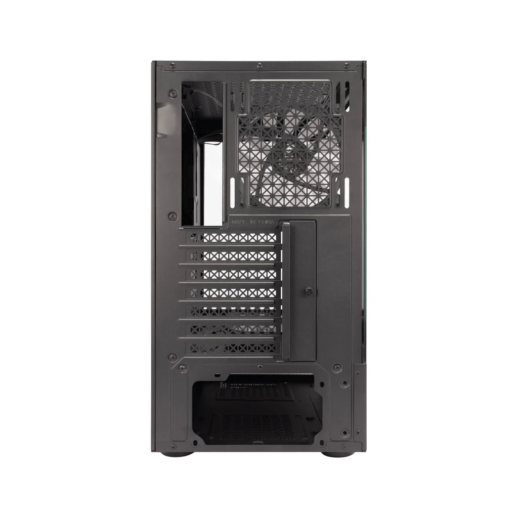 Корпус 1stPlayer Mi7-A-BK-2F7R-1F7 Black без БЖ UA