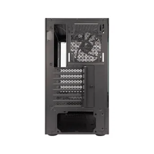 Корпус 1stPlayer Mi7-A-BK-2F7R-1F7 Black без БЖ UA