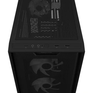 Корпус Asus A21 Plus Black Tempered Glass без БЖ (90DC00H0-B19010) UA