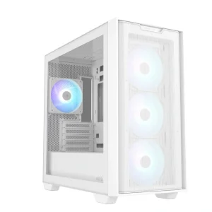Корпус Asus A21 Plus White Tempered Glass без БЖ (90DC00H3-B19010) UA