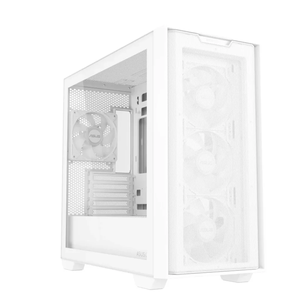 Корпус Asus A21 Plus White Tempered Glass без БЖ (90DC00H3-B19010) UA