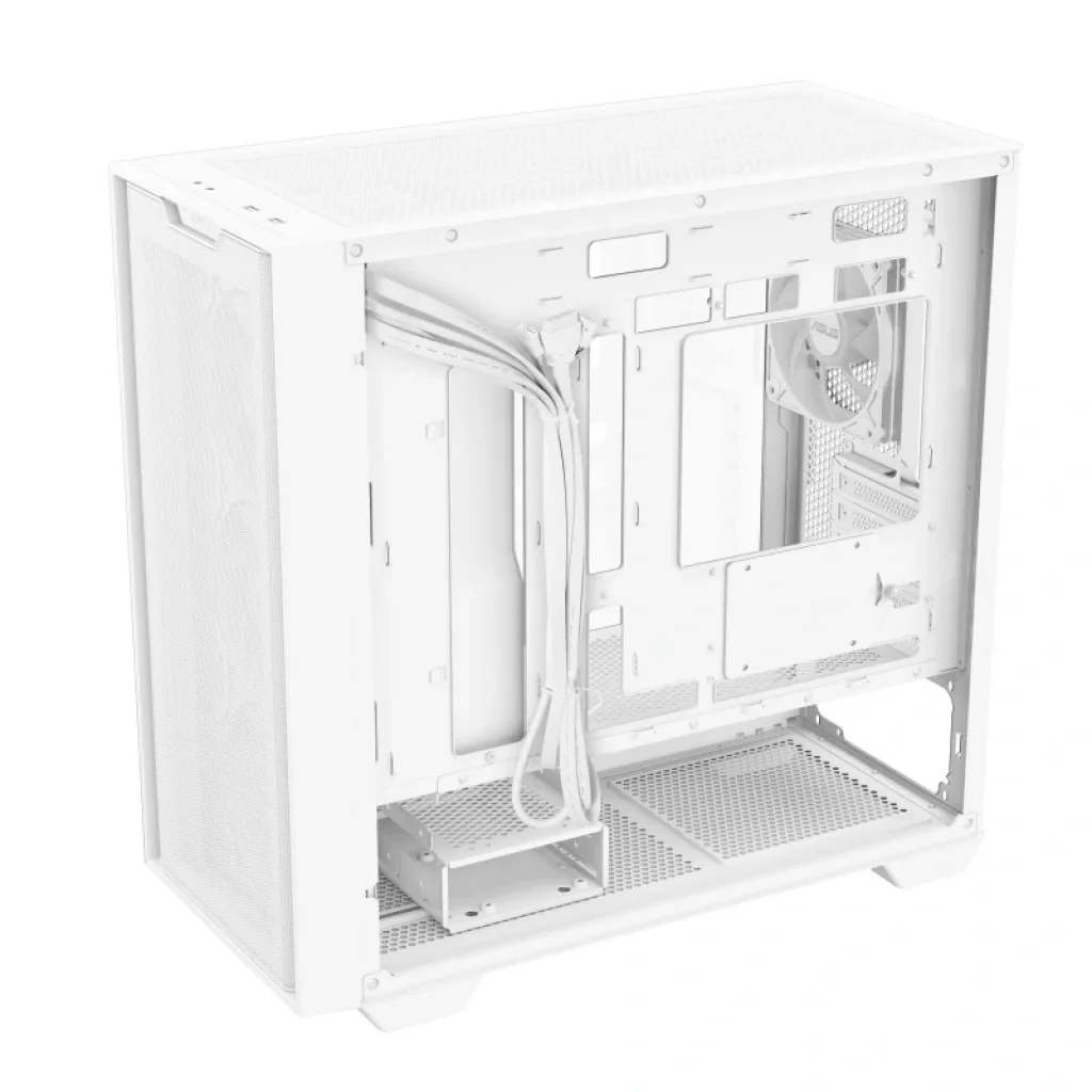 Корпус Asus A21 Plus White Tempered Glass без БЖ (90DC00H3-B19010) UA