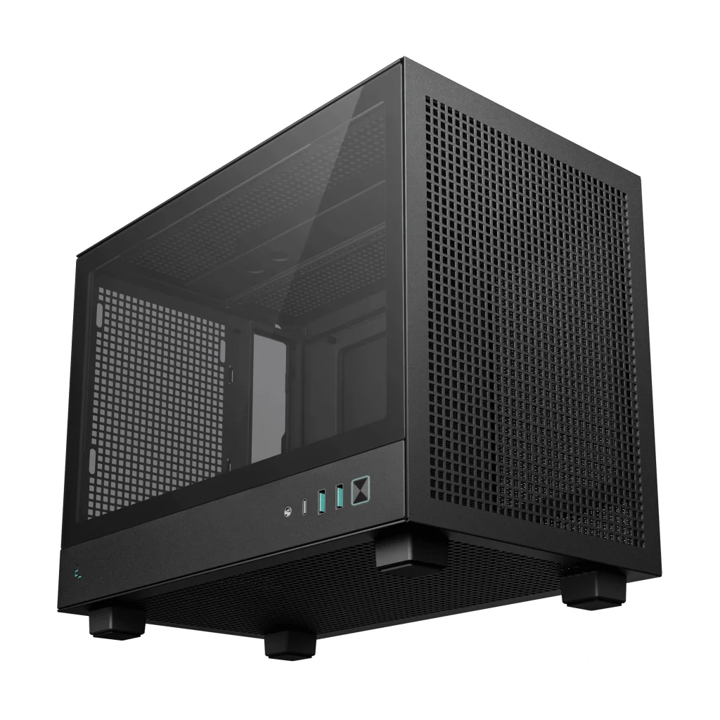 Корпус DeepCool CH160 Black (R-CH160-BKNGI0-G-1) без БЖ UA