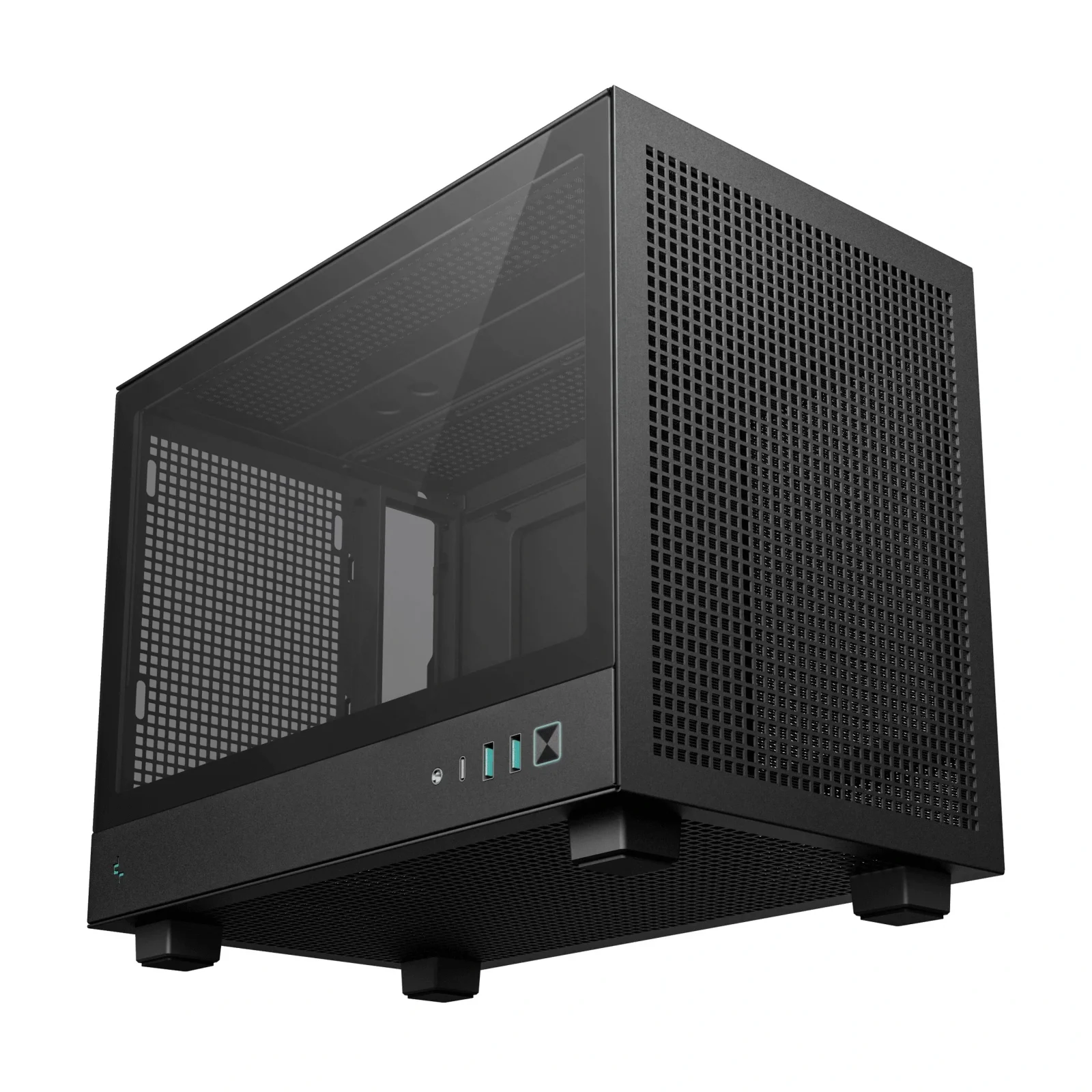Корпус DeepCool CH160 Black (R-CH160-BKNGI0-G-1) без БЖ UA