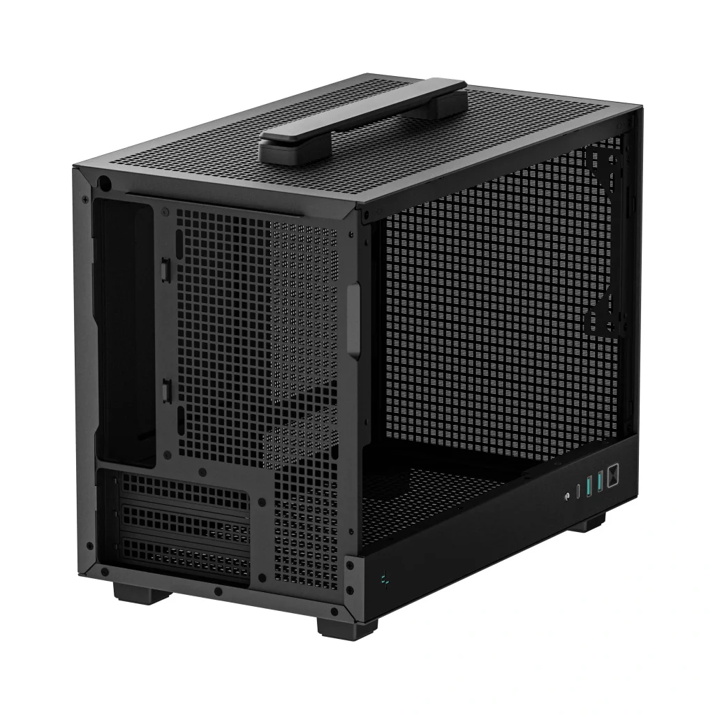 Корпус DeepCool CH160 Black (R-CH160-BKNGI0-G-1) без БЖ UA