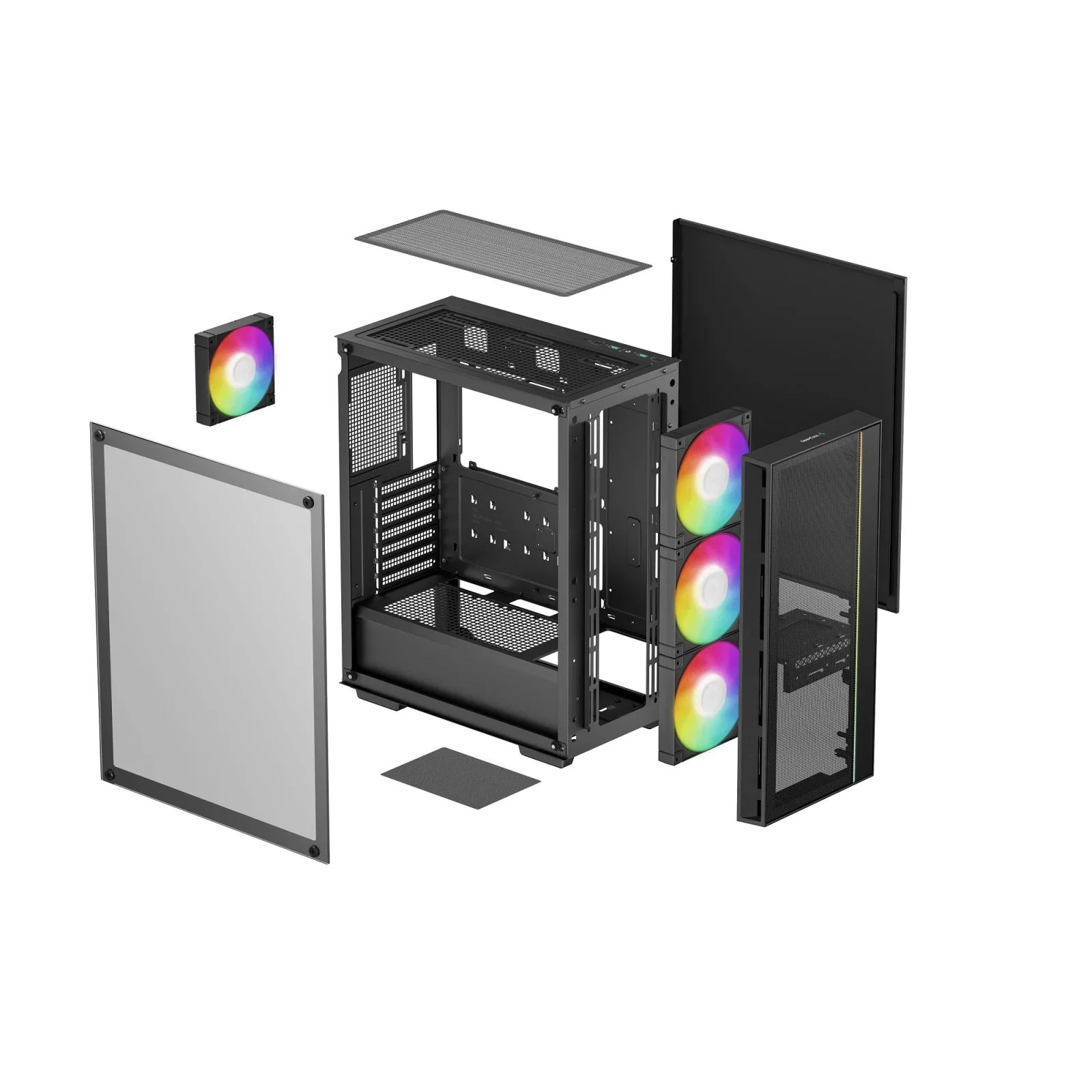 Корпус DeepCool Matrexx 55 Mesh V4 Black (R-MATREXX55-BKAGA4-G-4) без БП UA