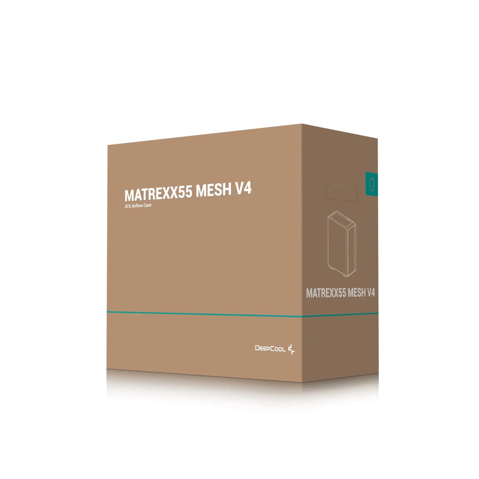 Корпус DeepCool Matrexx 55 Mesh V4 Black (R-MATREXX55-BKAGA4-G-4) без БП UA