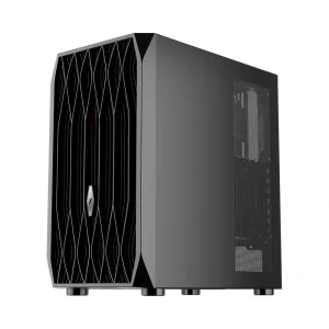 Корпус 1stPlayer AY7-BK-4F1 Black без БЖ UA