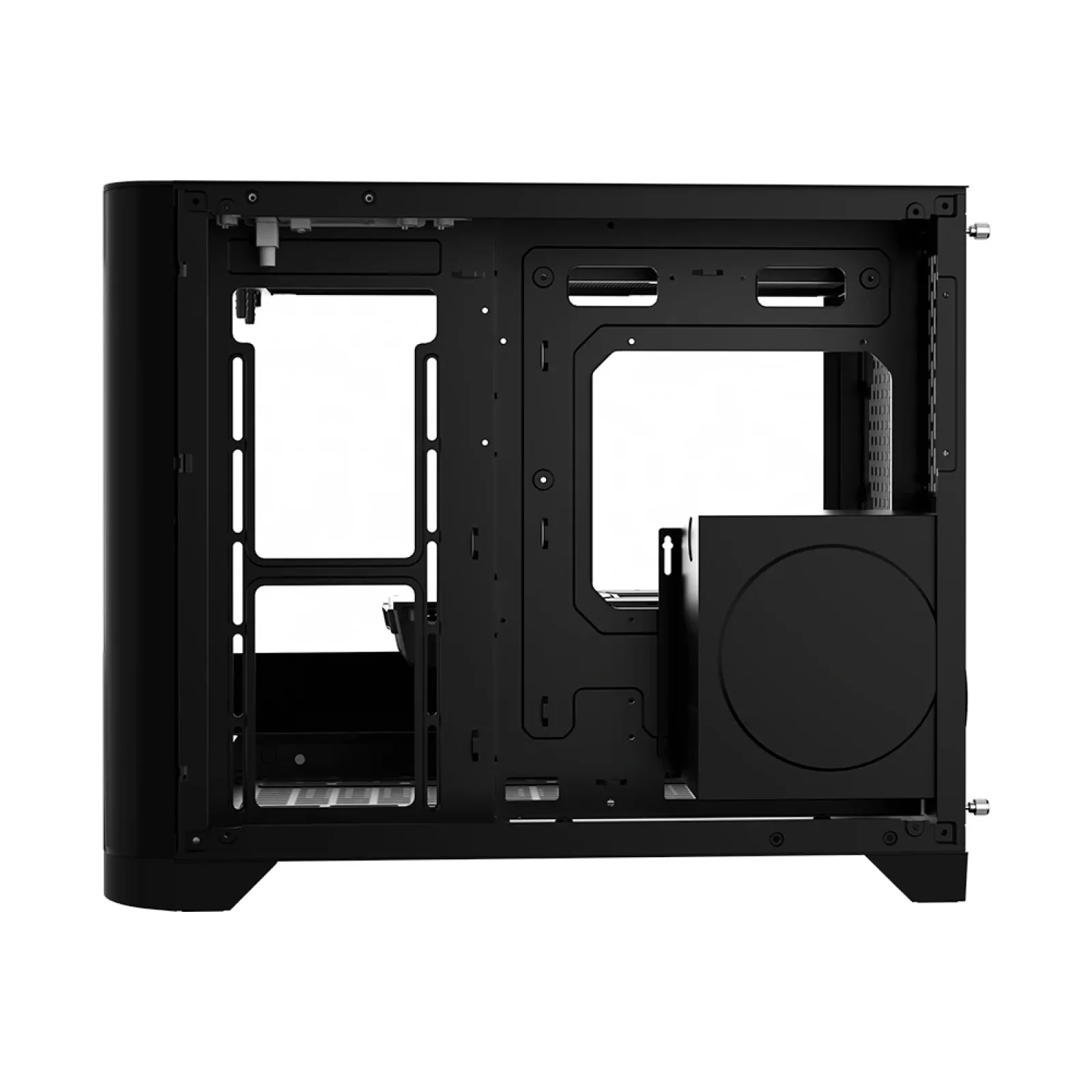 Корпус 1stPlayer UV6-2FCR(AP)-FC(AP) Black без БЖ UA