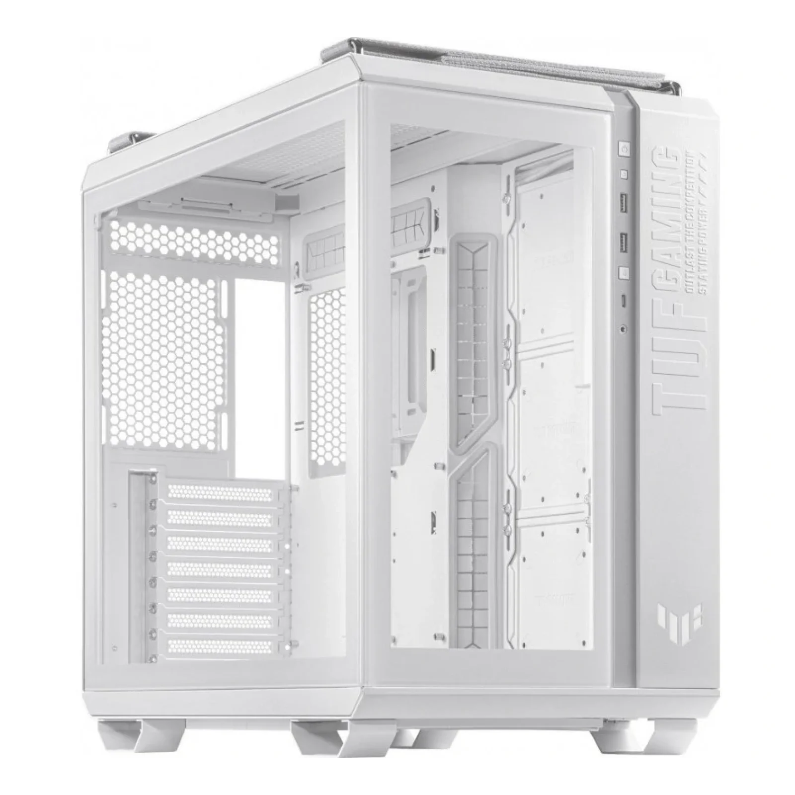 Корпус Asus TUF Gaming GT502 Plus White без БЖ (90DC0093-B19000) UA