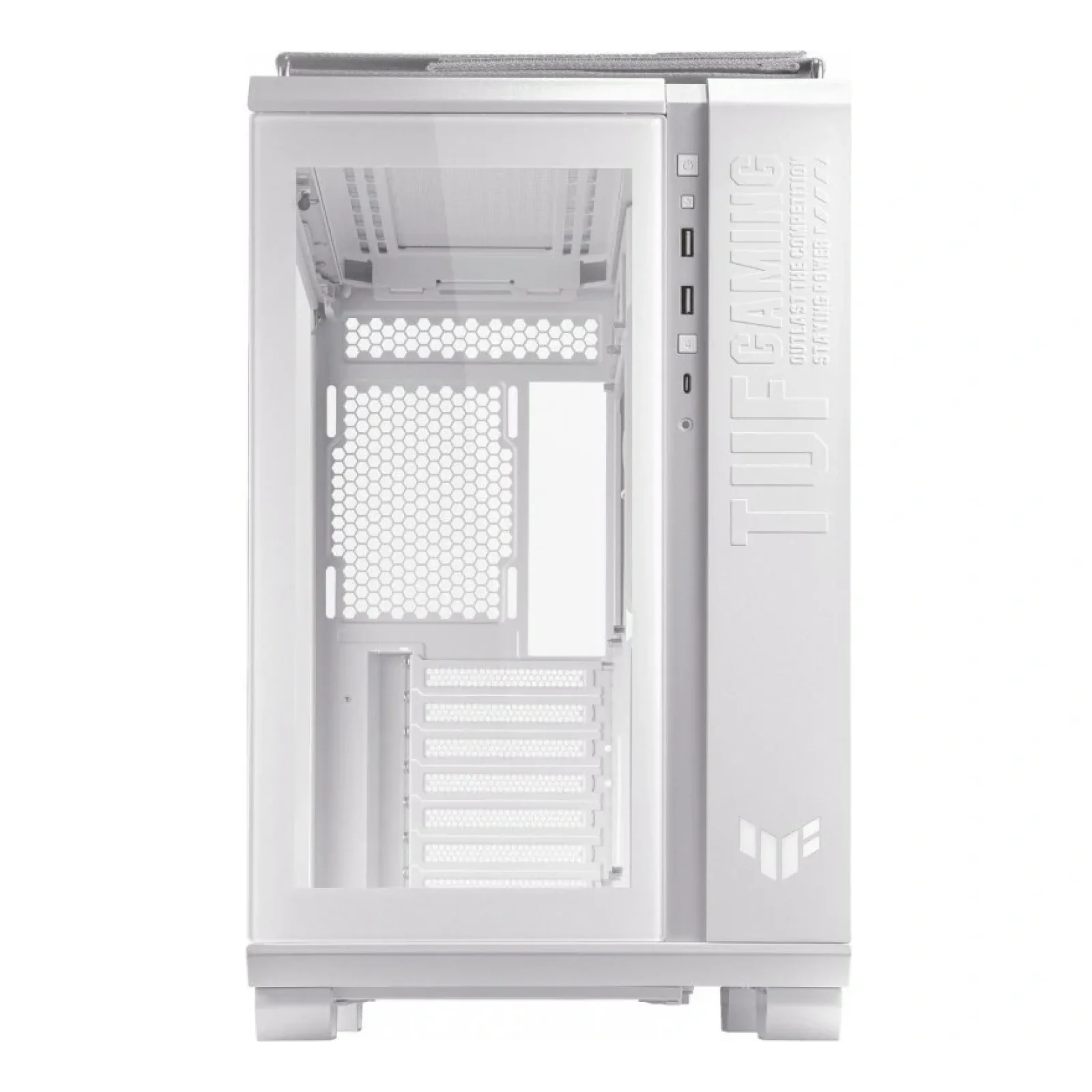 Корпус Asus TUF Gaming GT502 Plus White без БЖ (90DC0093-B19000) UA