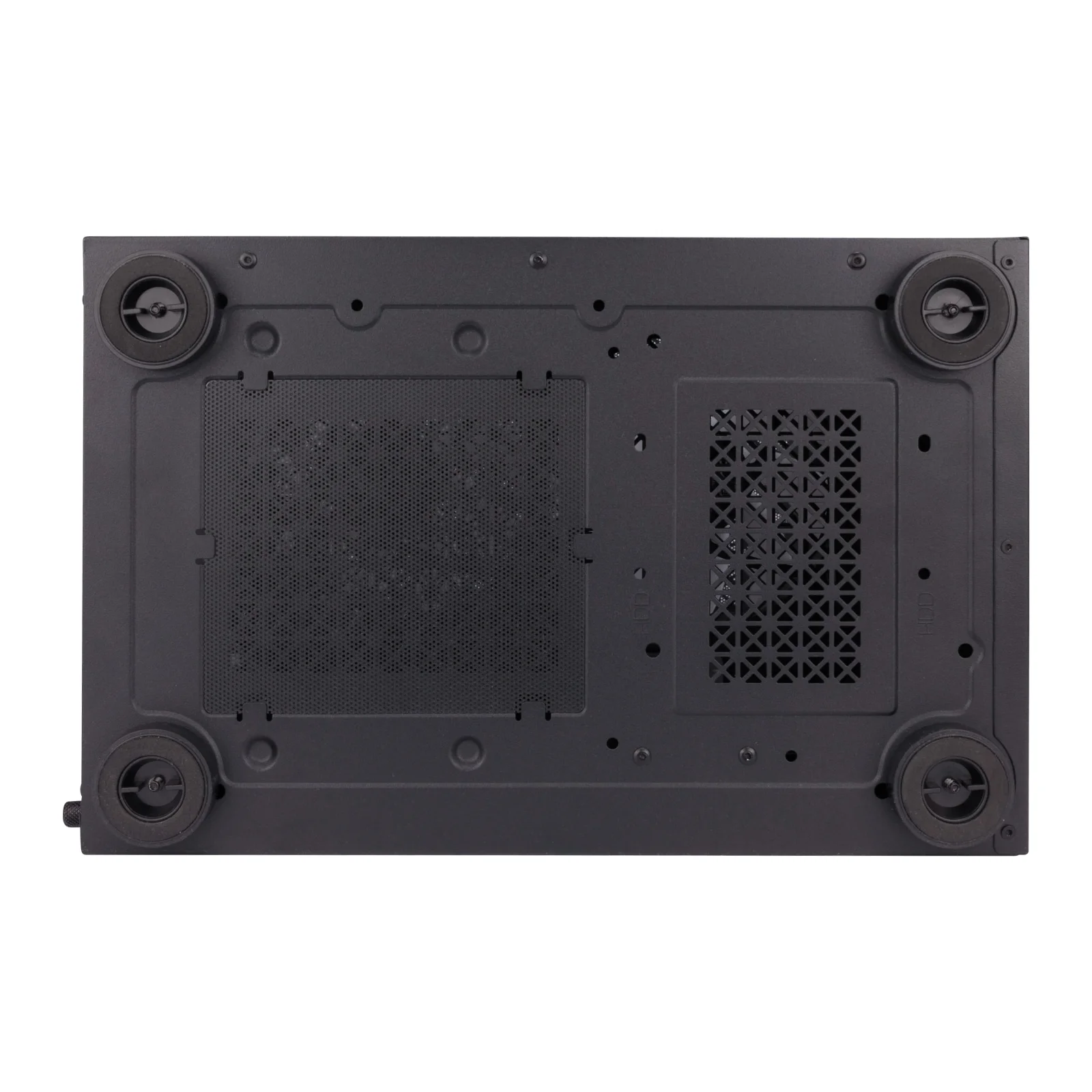 Корпус 1stPlayer Mi2-A-2F2R(AP)-1F2(AP)-BK Black без БЖ UA