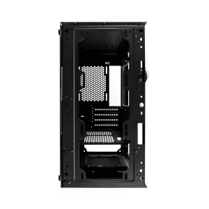 Корпус 1stPlayer X4-M-BK-2F1P-1F1 Black без БП UA