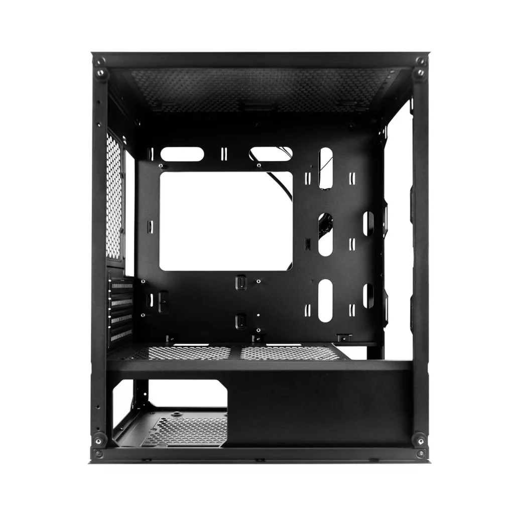 Корпус 1stPlayer X4-M-BK-2F1P-1F1 Black без БП UA