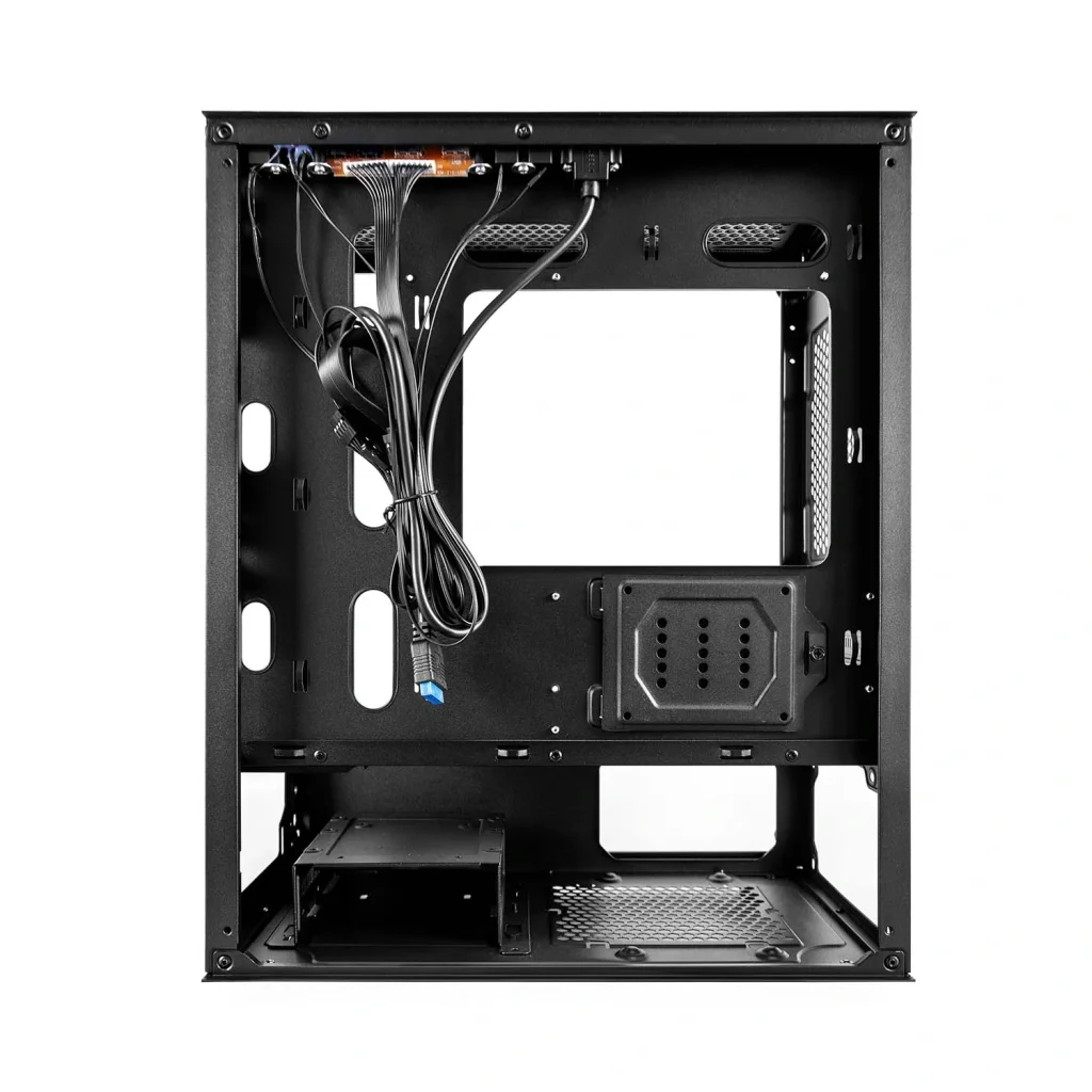 Корпус 1stPlayer X4-M-BK-2F1P-1F1 Black без БП UA
