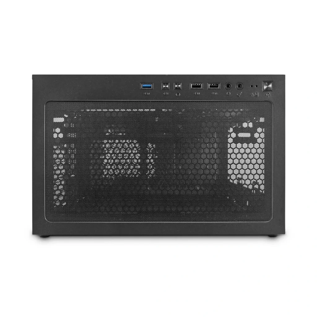 Корпус 1stPlayer X4-M-BK-2F1P-1F1 Black без БП UA
