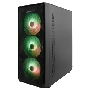 Корпус 1stPlayer FD3-4F2(AP)-BK Black без БЖ UA