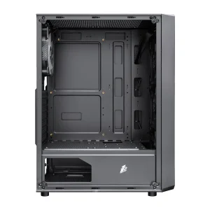 Корпус 1stPlayer FD3-4F2(AP)-BK Black без БЖ UA